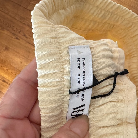 Zara cream cargo jogger pant - Picture 3 of 4